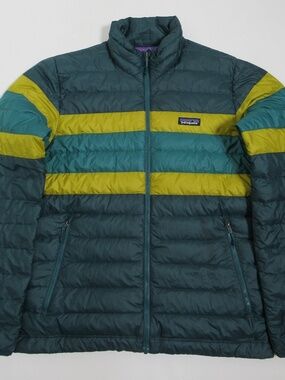 Patagonia Men's Down Sweater Dark Borealis Green DBGR 84674FA21 Size M